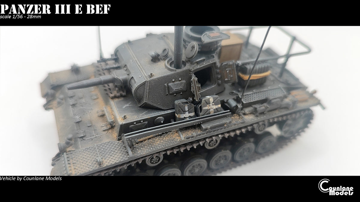 Counlane Panzer III Ausf E Befehlswagen (BEF) 1940 (Germany, WW2)