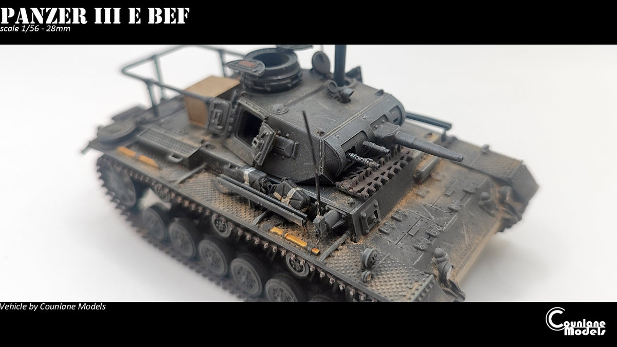 Counlane Panzer III Ausf E Befehlswagen (BEF) 1940 (Germany, WW2)