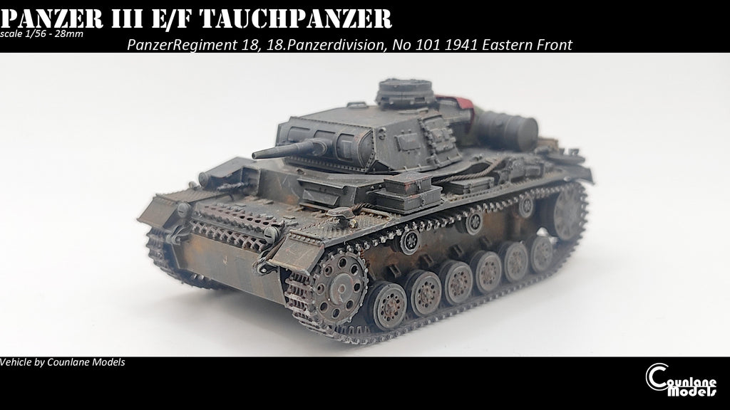 Counlane Panzer III E Tauchpanzer 1940 (Germany, WW2)