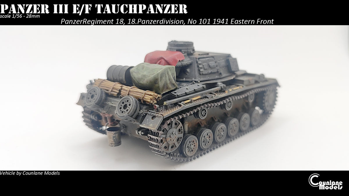 Counlane Panzer III E Tauchpanzer 1940 (Germany, WW2)