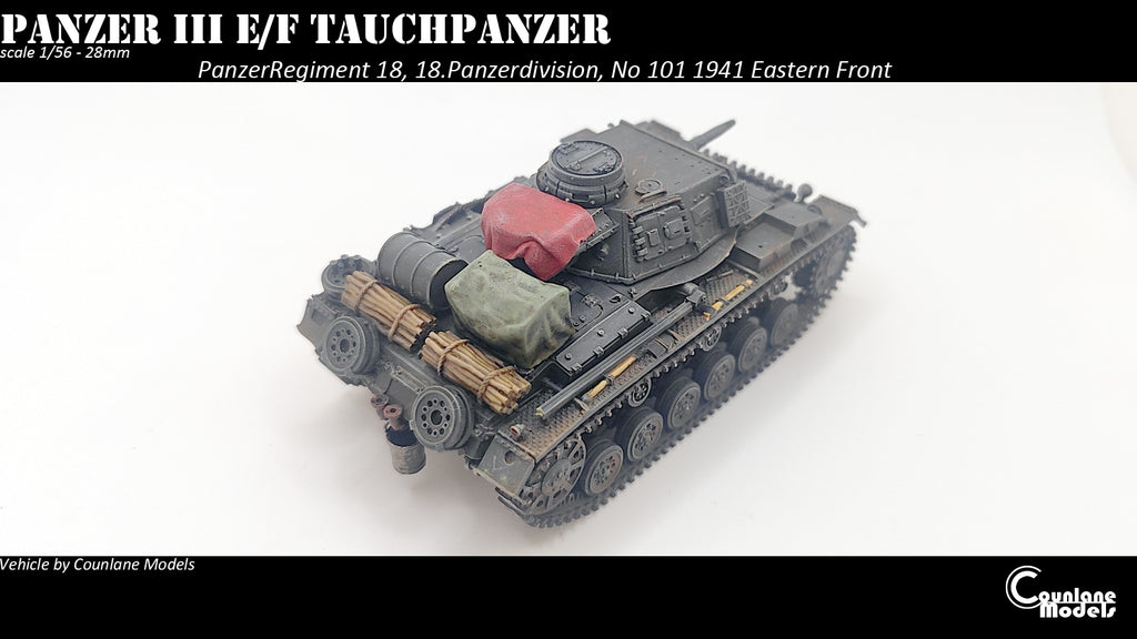 Counlane Panzer III E Tauchpanzer 1940 (Germany, WW2)