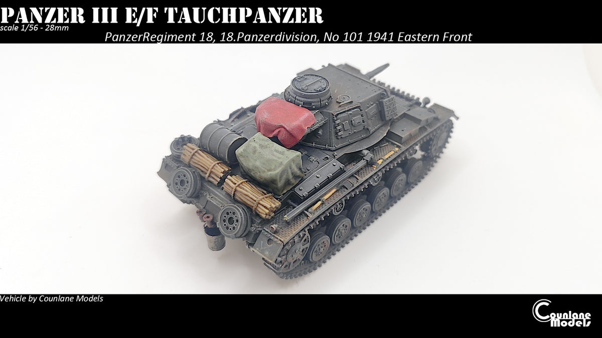 Counlane Panzer III E Tauchpanzer 1940 (Germany, WW2)