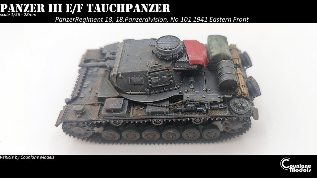 Counlane Panzer III E Tauchpanzer 1940 (Germany, WW2)