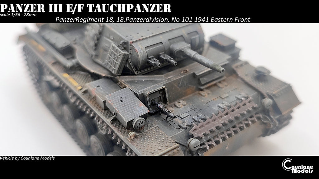 Counlane Panzer III E Tauchpanzer 1940 (Germany, WW2)