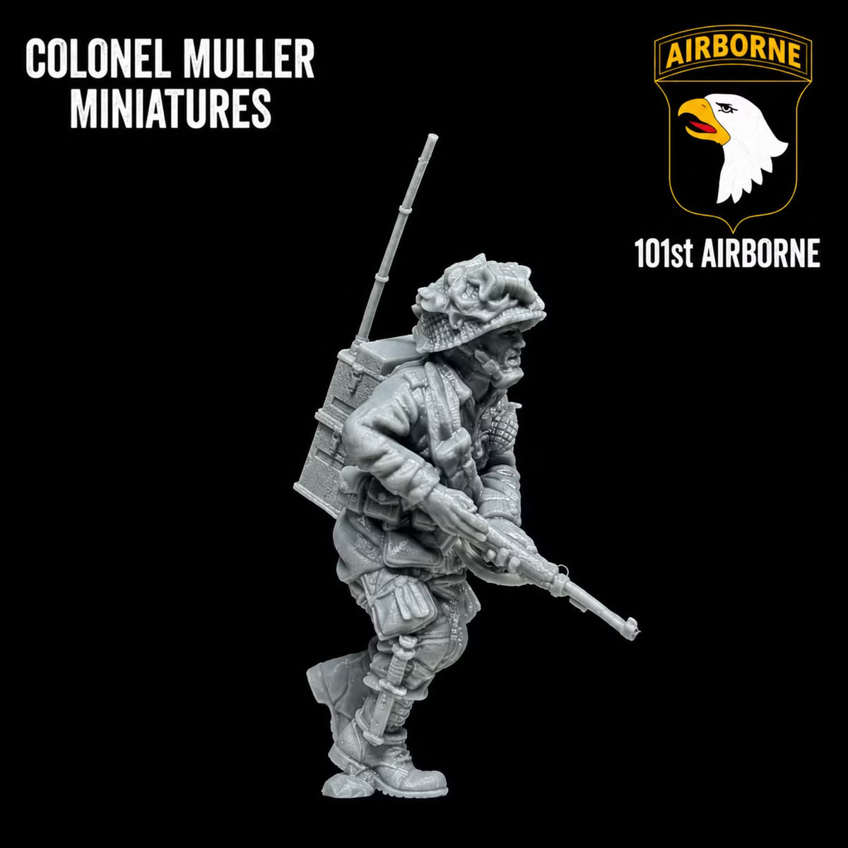 Col. Muller US AIRBORNE Radioman Francis