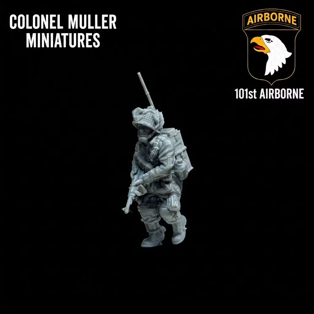 Col. Muller US AIRBORNE Radioman Francis