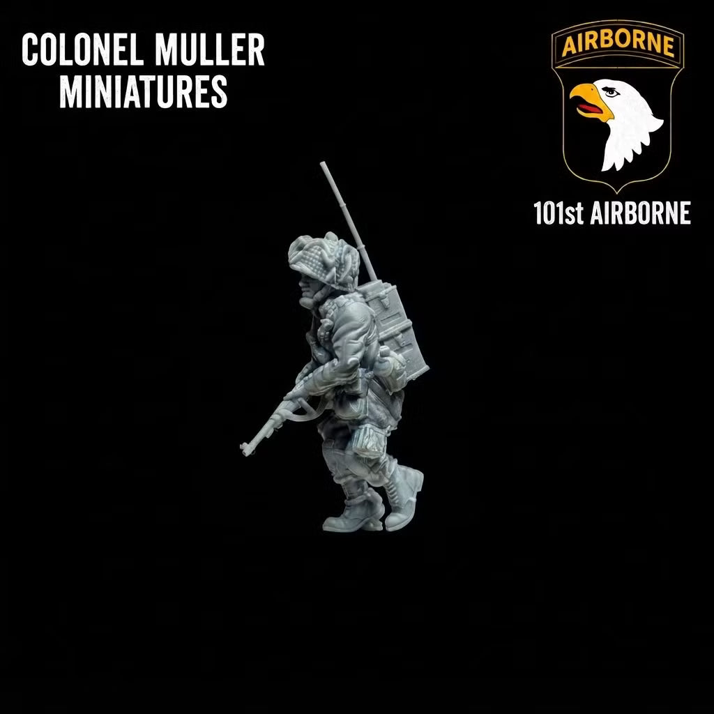 Col. Muller US AIRBORNE Radioman Francis