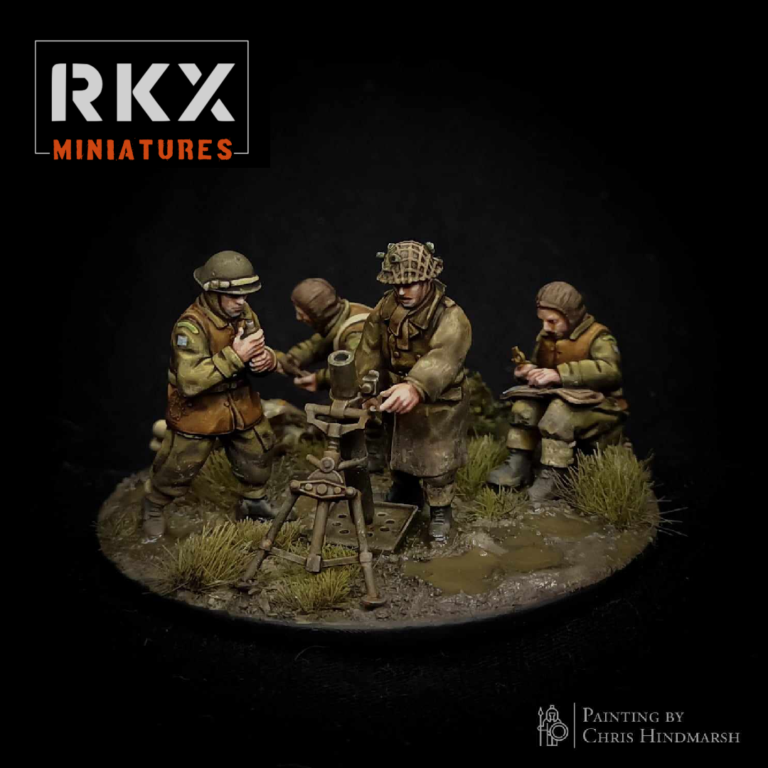 RKX UK Canadian 3 inch Mortar Team