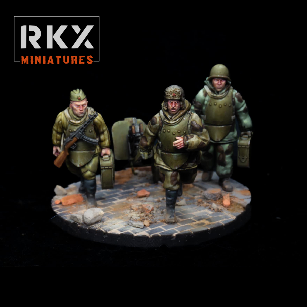 RKX Soviet Engineer SG43 Moving