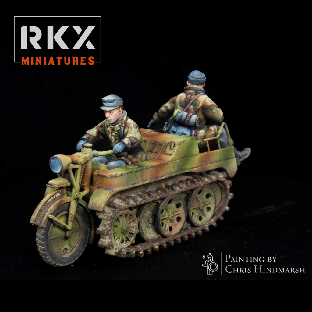RKX German Fallschirmjager Kettenkrad