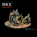 RKX German Fallschirmjager_8cm_Mortar_Team