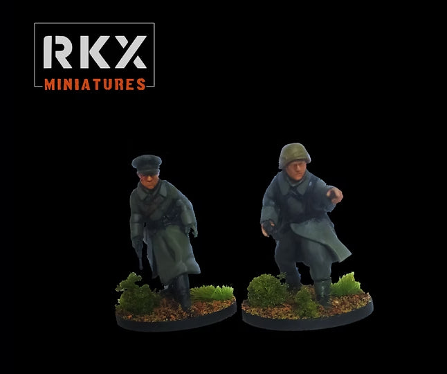RKX German Volksgrenadier Greatcoat HQ Team