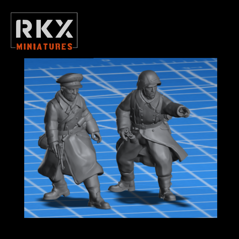 RKX German Volksgrenadier Greatcoat HQ Team