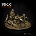 RKX UK Canadian Vickers Machine Gun Team