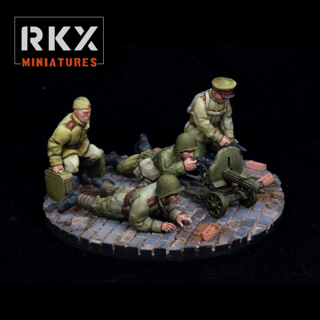 RKX Soviet Maxim Machine Gun Team