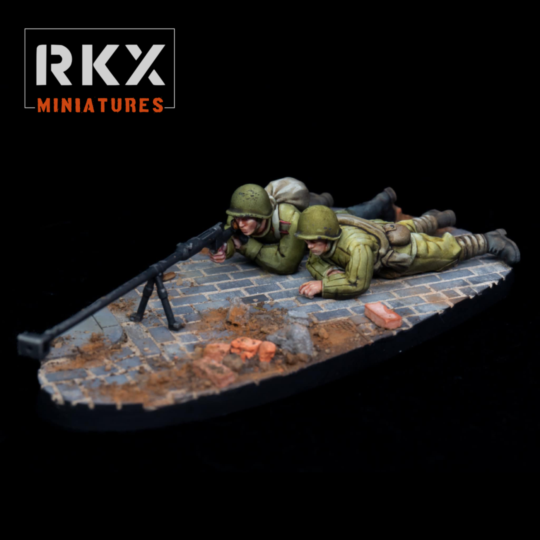 RKX Soviet PTRD Anti-Tank Rifle Team
