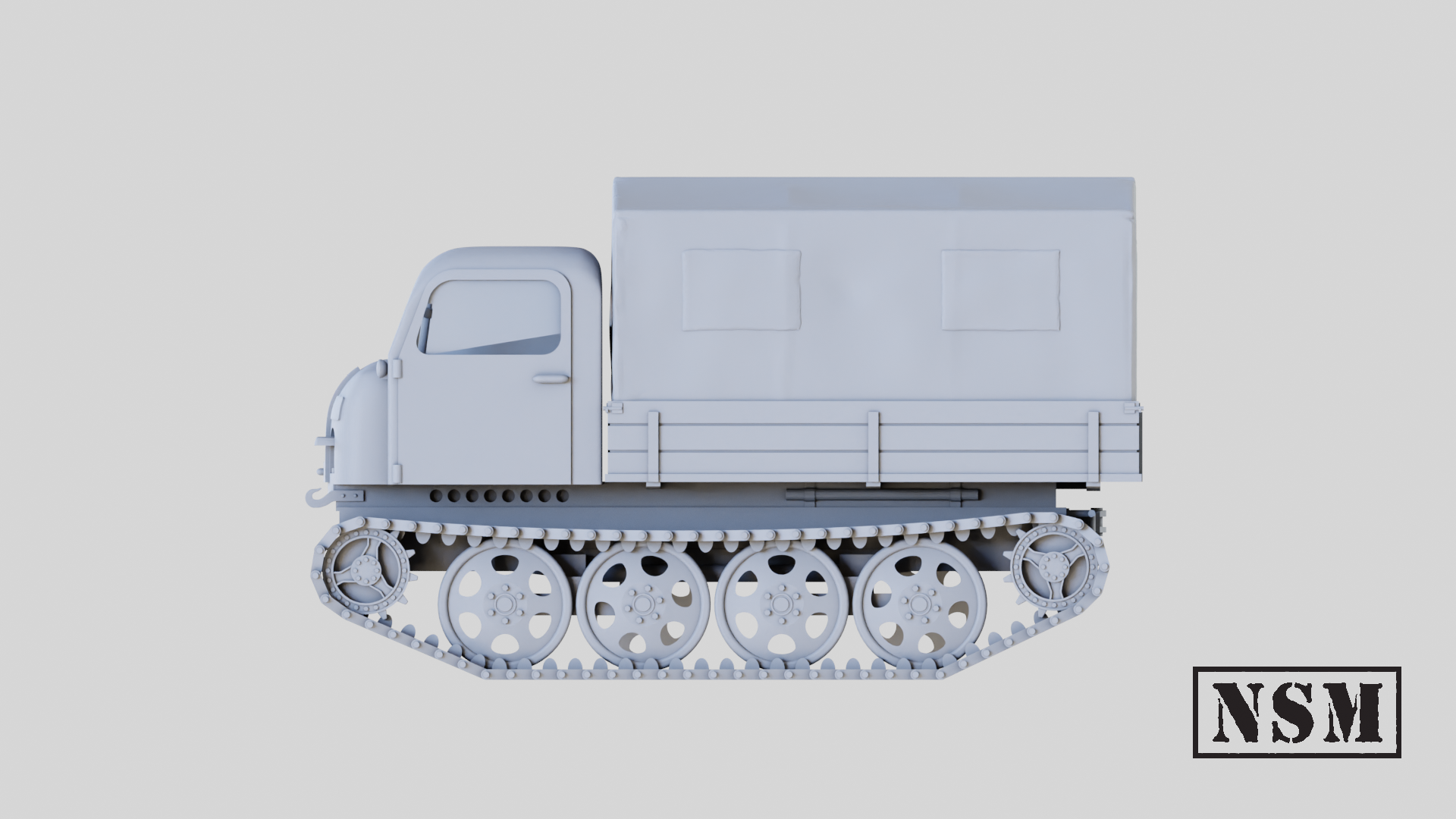 NSM Steyr Raupenschlepper OST (Germany, WW2)