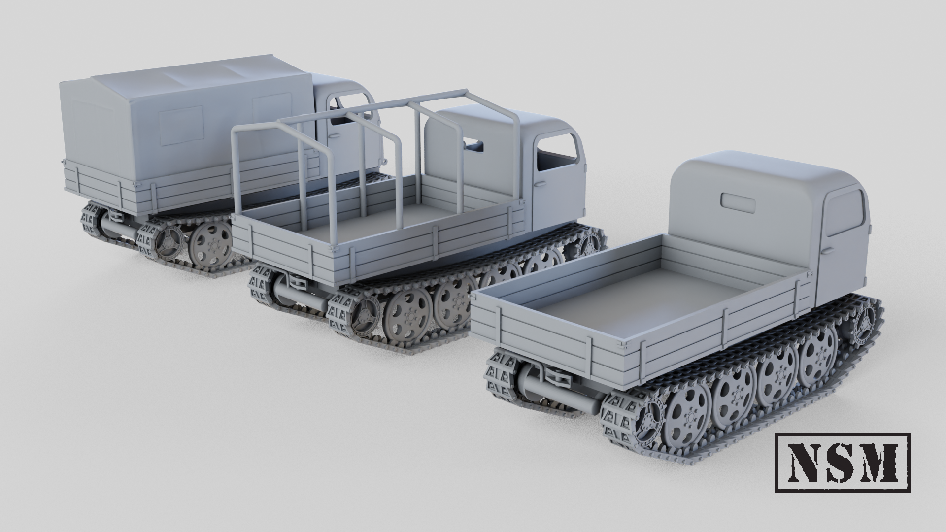 NSM Steyr Raupenschlepper OST (Germany, WW2)