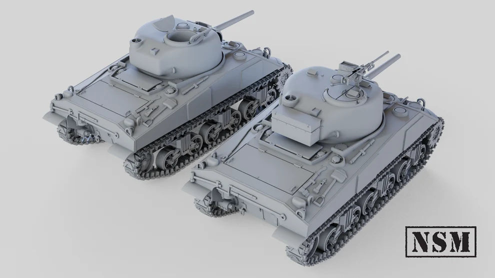 NSM M4 Sherman Small Hatch Version - Mid Production - (USA, UK WW2)