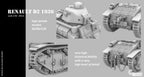 Counlane Renault D2 1936 (France, WW2)