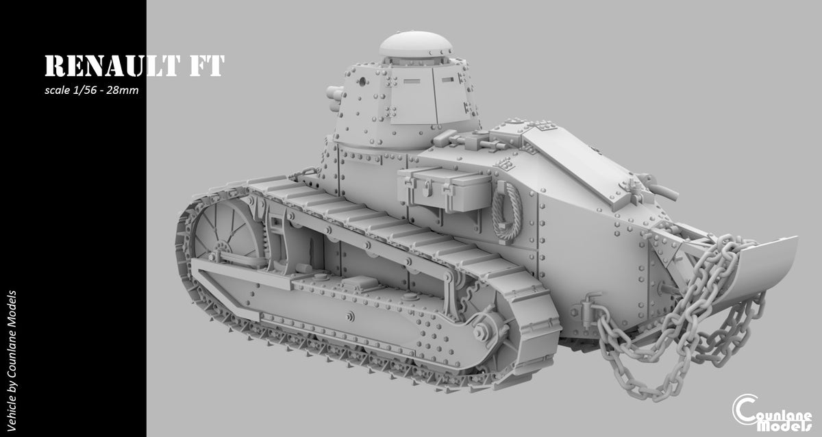 Counlane Renault FT  (France, WW2)
