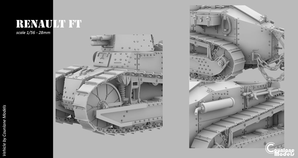 Counlane Renault FT TSF (France, WW2)