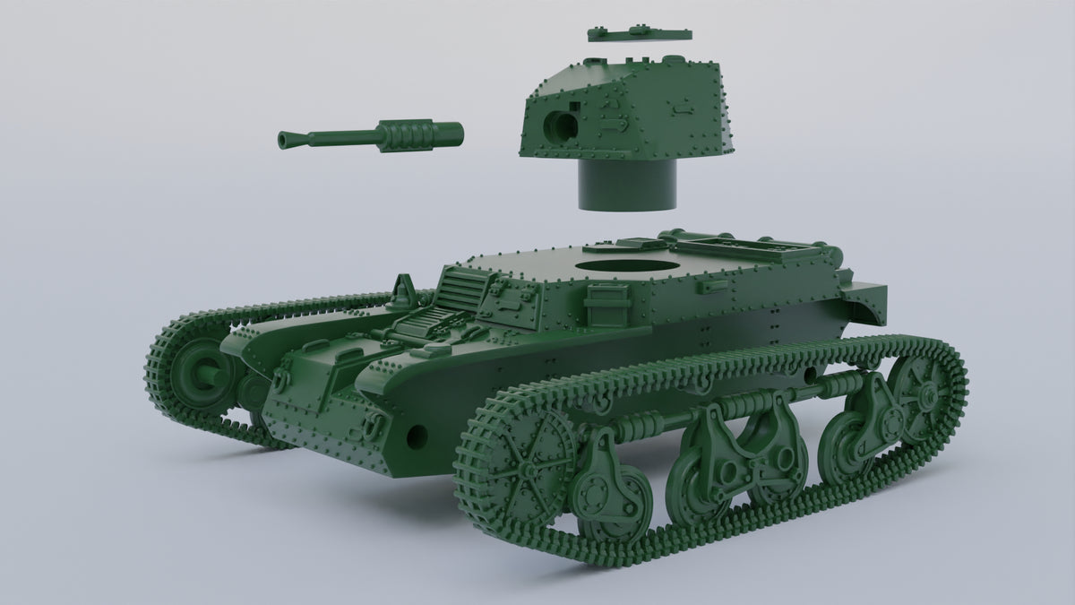 WG3D Renault AMR-35 ZT-1 Light Tank (FRANCE, WW2)