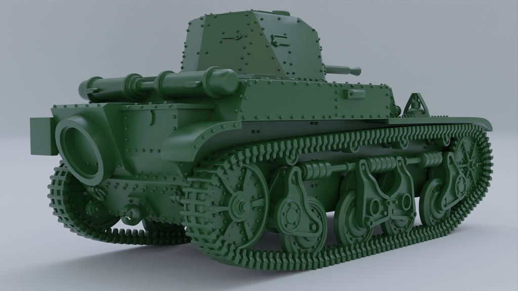 WG3D Renault AMR-35 ZT-1 Light Tank (FRANCE, WW2)