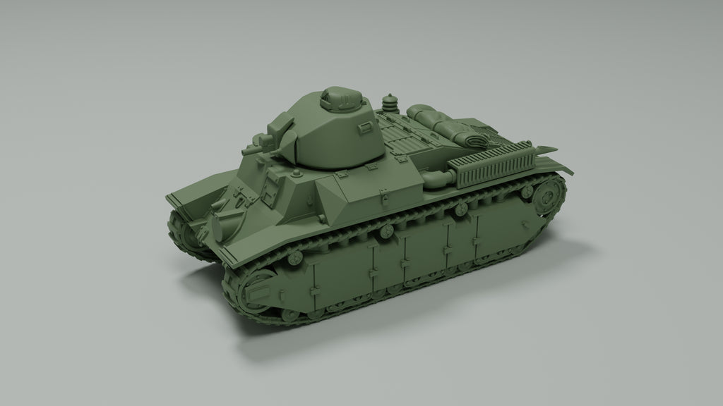 WG3D Renault D2 Medium Tank  (FRANCE, WW2)