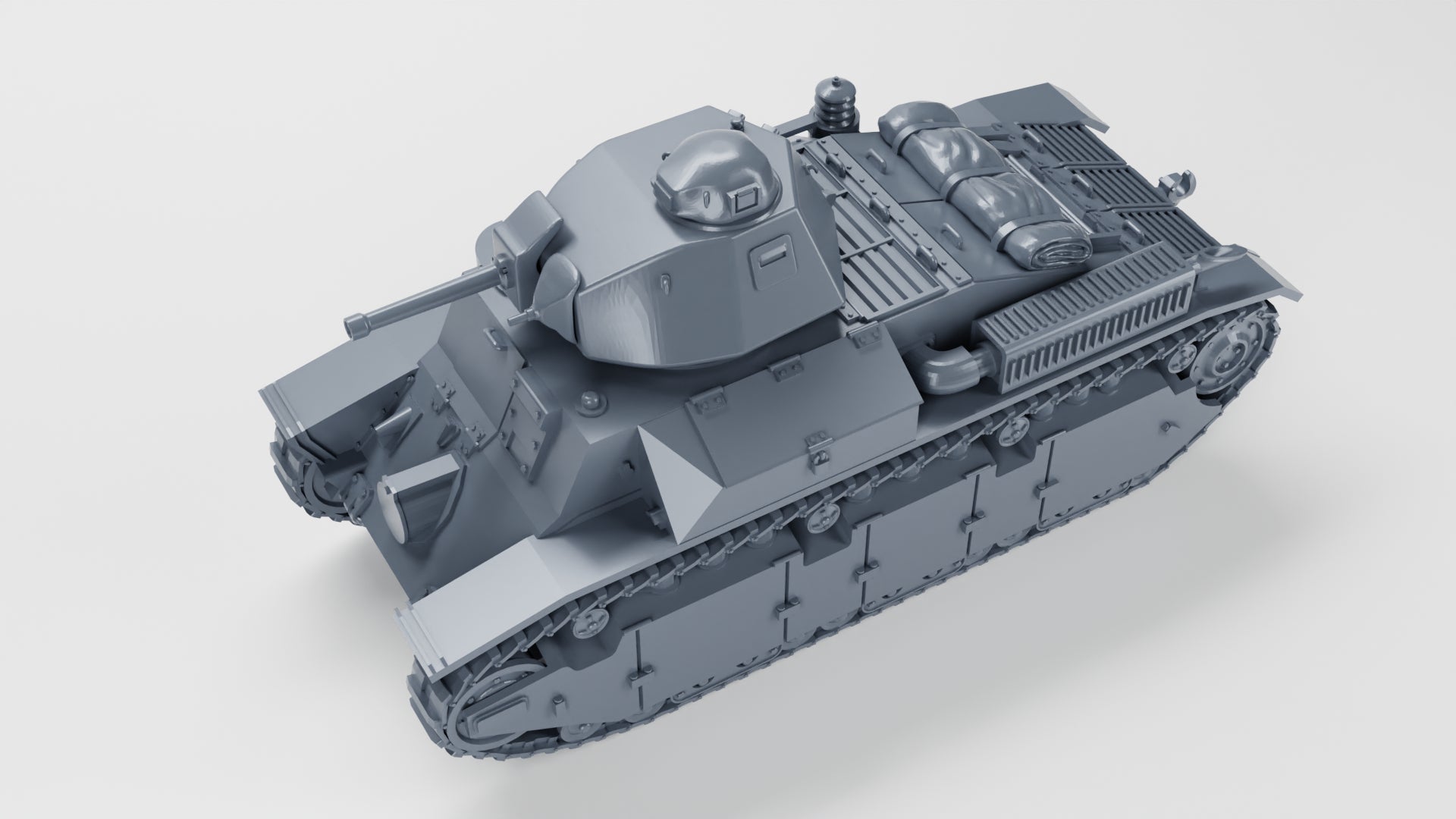 WG3D Renault D2 model 1938 with APX-4 turret (FRANCE, WW2)