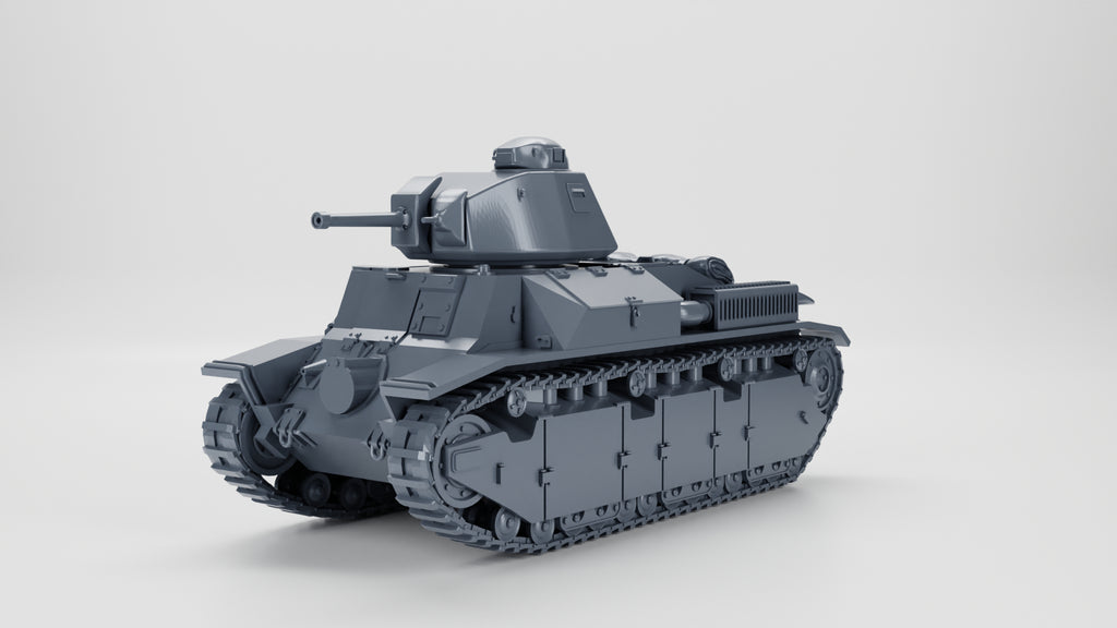 WG3D Renault D2 model 1938 with APX-4 turret (FRANCE, WW2)