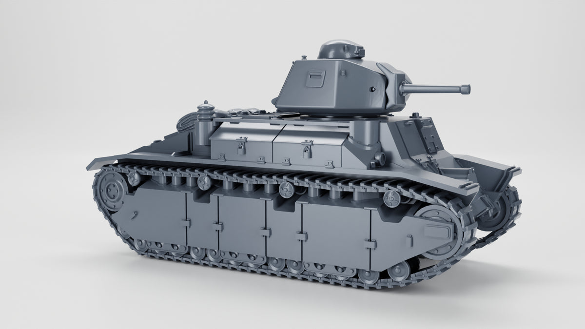 WG3D Renault D2 model 1938 with APX-4 turret (FRANCE, WW2)