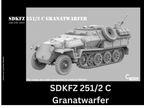 Counlane Sdkfz 251/2 C Grantawerfer - Halftrack (Germany, WWII)