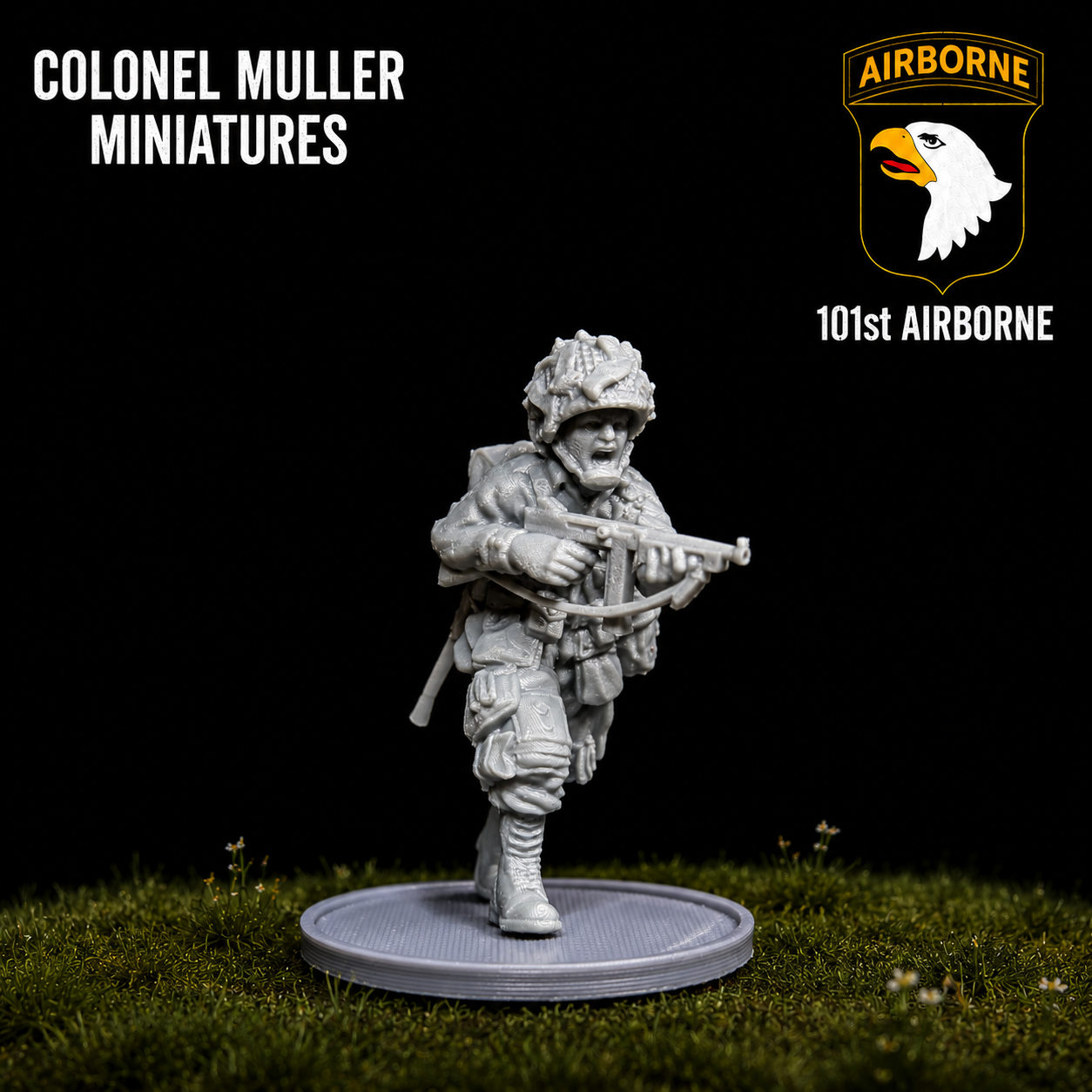 Col. Muller US Airborne SMG 3