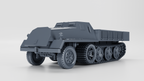WG3D Halftrack Schwerer Wehrmachtschlepper (SWS) armored cabin + 37mm FlaK37 or 20mm Flak38 auf sWS (Germany, WW2)