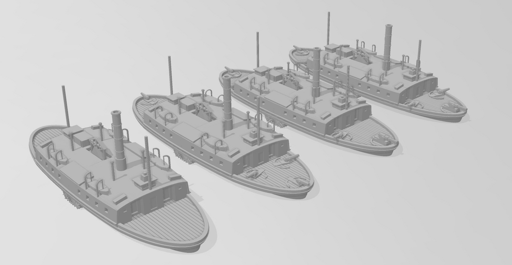 Manley LFG3D053- 1/600 USS Hunchback