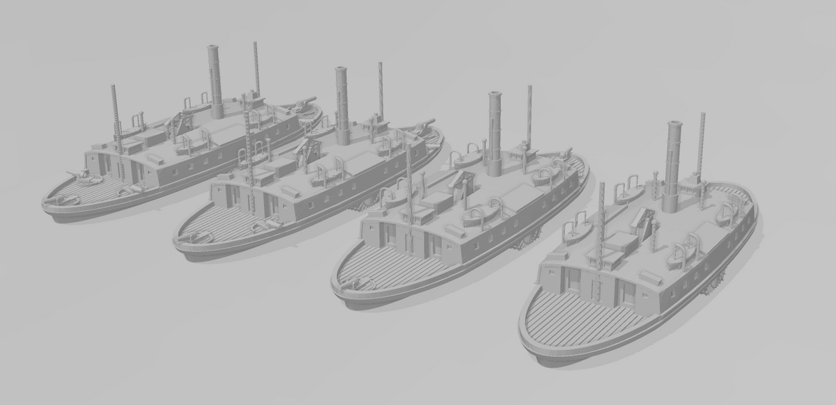 Manley LFG3D053- 1/600 USS Hunchback