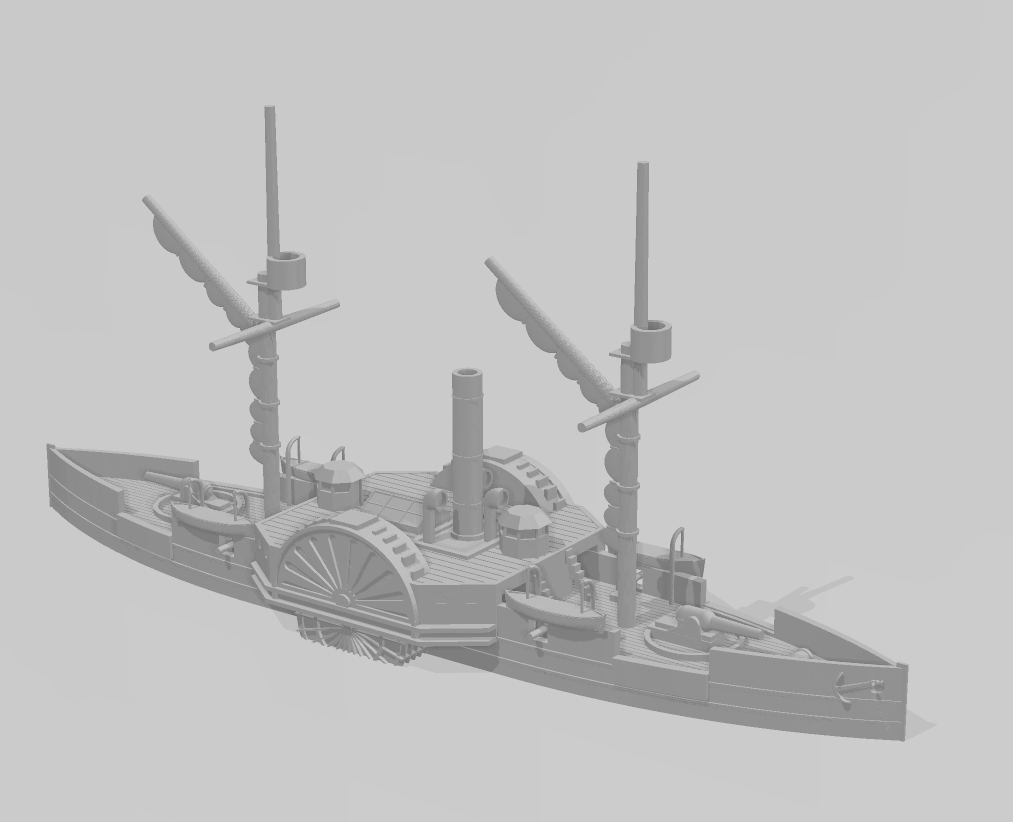 Manley LFG3D054- 1/600 USS Sassacus