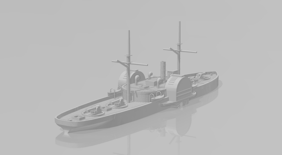 Manley LFG3D224 - 1/600 Confederate CSS Powell