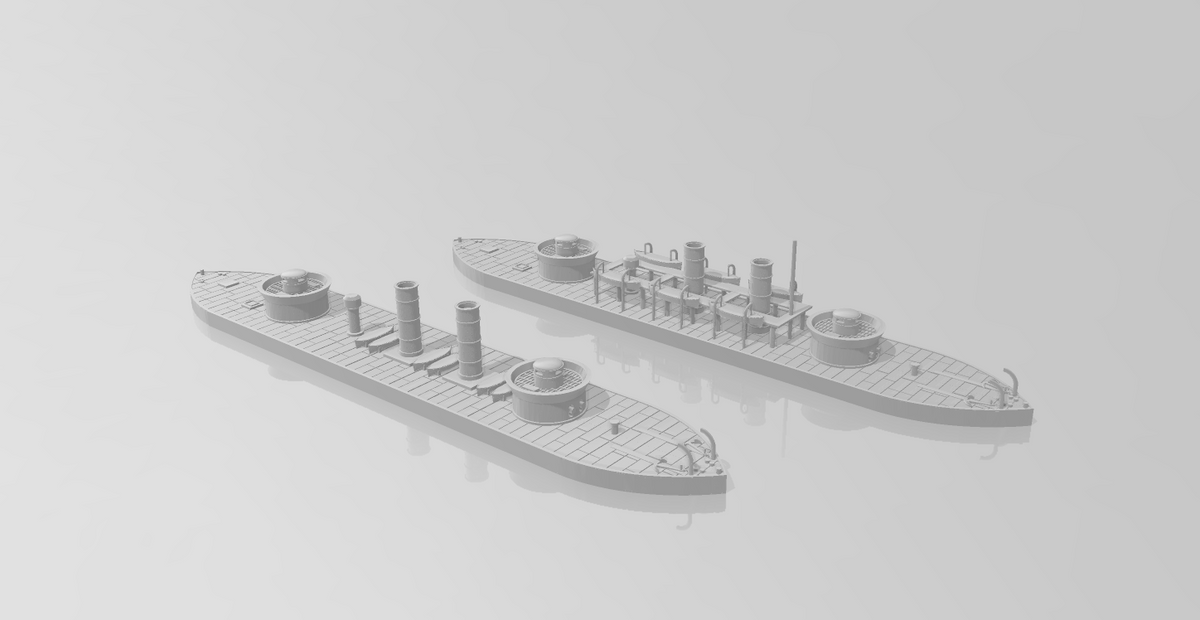 Manley LFG3D220- 1/600 USS Kalamazoo