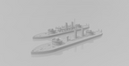 Manley LFG3D220- 1/600 USS Kalamazoo
