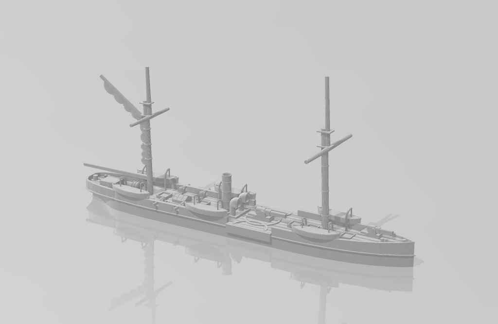 Manley LFG3D230 - 1/600 USS Kansas