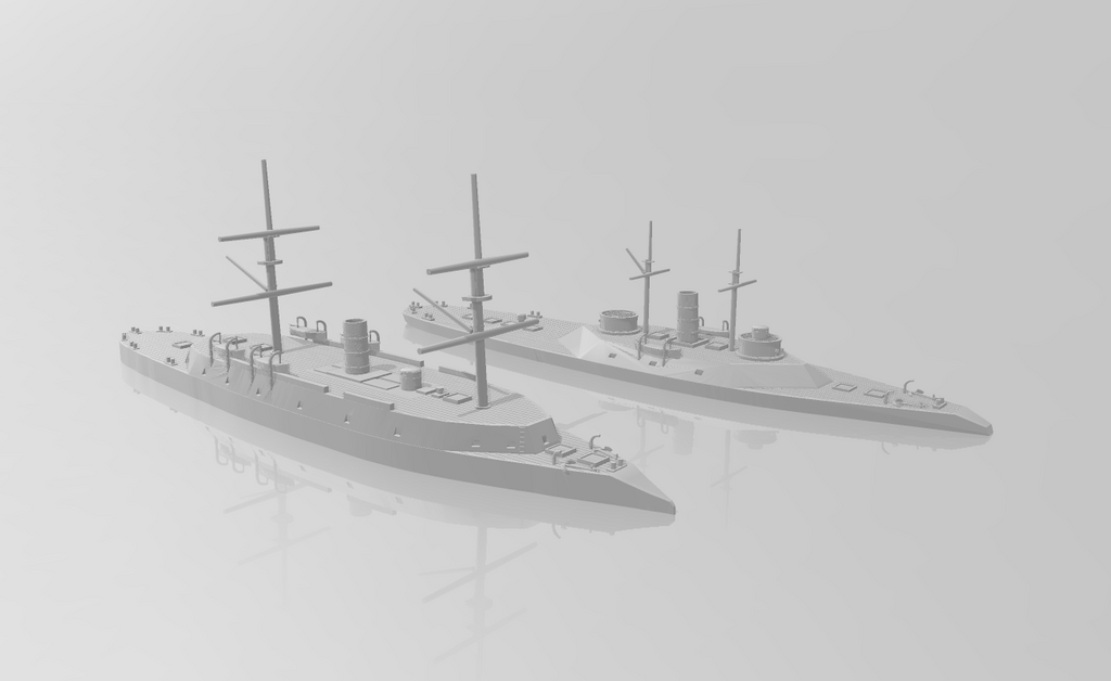 Manley LFG3D231 - 1/600 USS Dunderberg