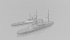 Manley LFG3D231 - 1/600 USS Dunderberg