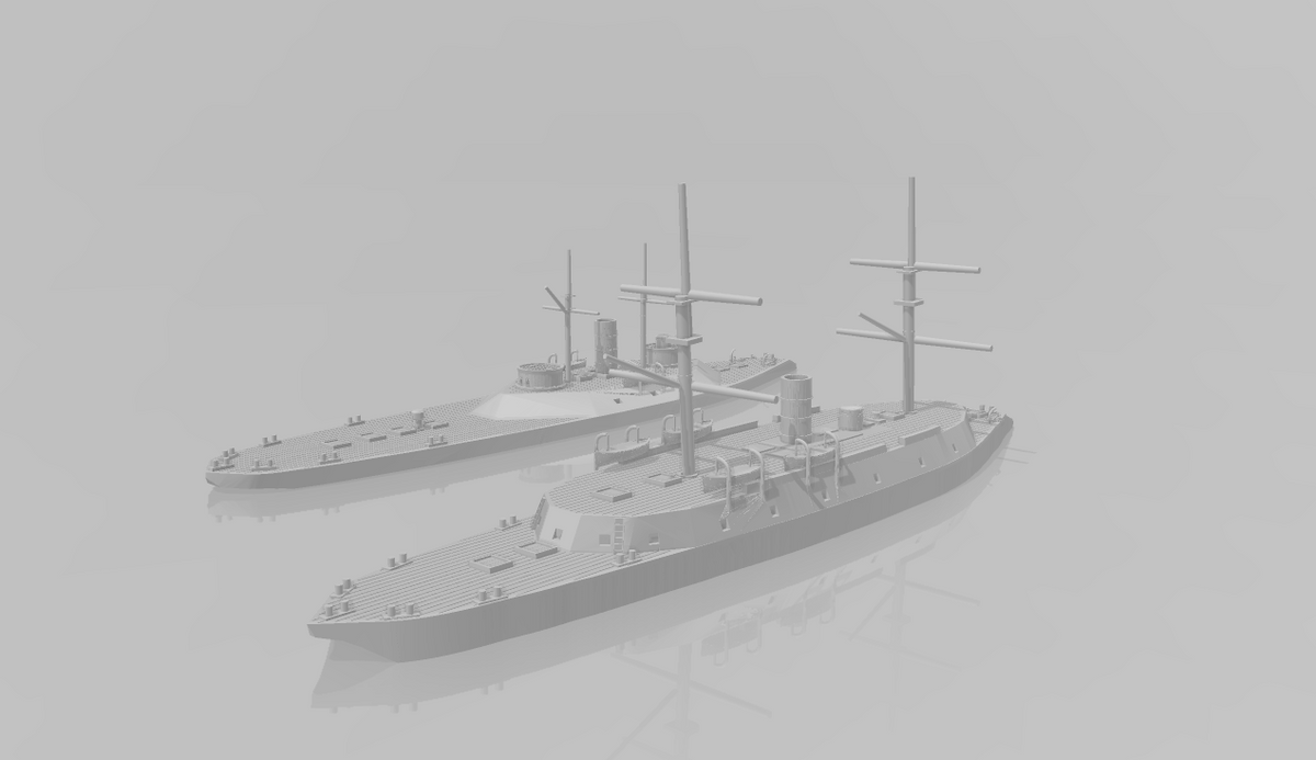 Manley LFG3D231 - 1/600 USS Dunderberg