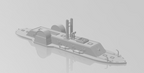 Manley LFG3D227 - 1/600 Confederate CSS James L. Woods