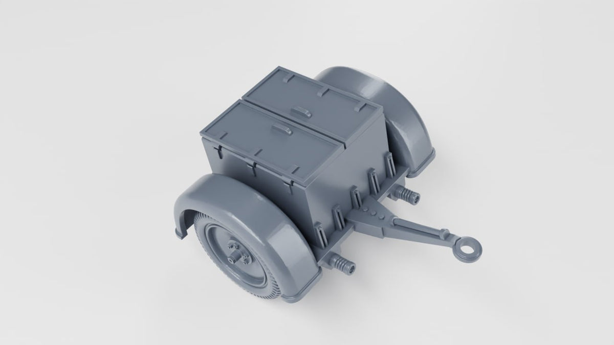 WG3D Sd.Anh.32 ammunition trailer (Germany, WW2)