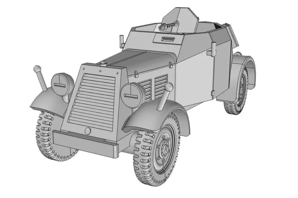 WG3D Sd.Kfz.13 Armored Car (Germany, WW2)