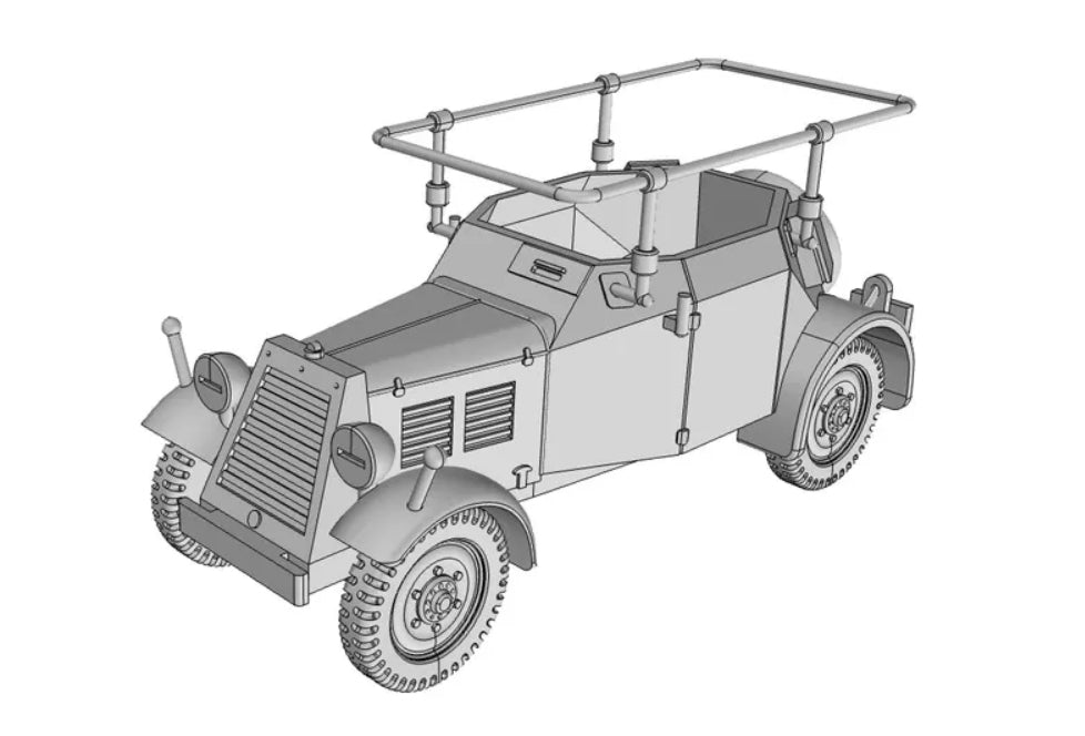 WG3D Sd.Kfz.14 Armored Car (Germany, WW2)