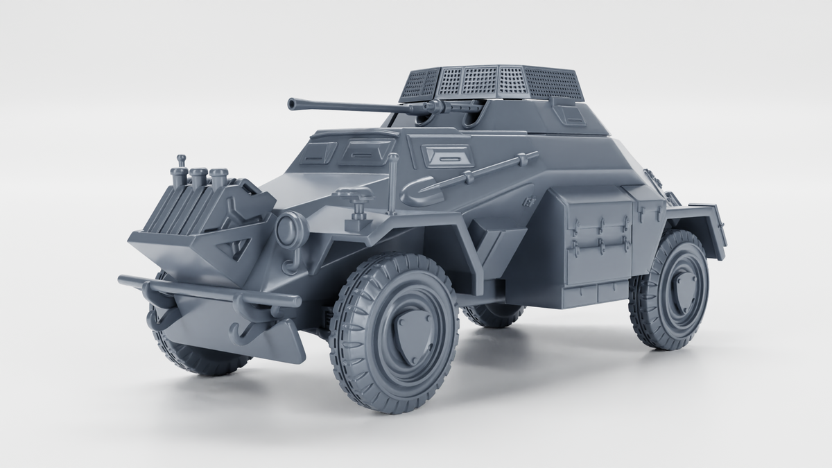WG3D Sd.Kfz.222 Armored car (Germany, WW2)
